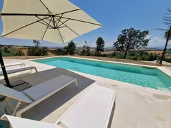 Ferienwohnung Haus mit Terrasse mit Aussicht und Gemeinschaftspool in Belvedere Ostrense - 2 Personen, Hund nicht erlaubt