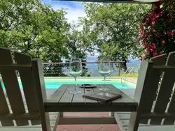 Bild zur gratis inserierten Ferienwohnung Villa im Grünen Civico 2 in Uzzano.