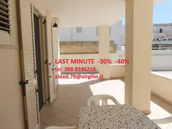 Bild zur gratis inserierten Ferienwohnung Helles, einladendes Appartement mit überdachter Veranda in Strandnähe.