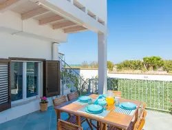 Ferienhaus Villa Laura 50 m vom Sandstrand entfernt in Carovigno - 5 Personen, Hund nicht erlaubt