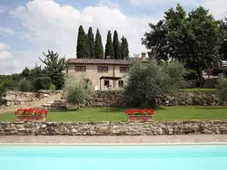 Ferienwohnung Anwesen "MonnaLisa" mit Schwimmbad in Castellina in Chianti - 5 Personen, Hund erlaubt