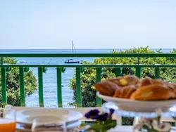 Bild zur gratis inserierten Ferienwohnung Appartement am Meer 'Blick aufs Meer.