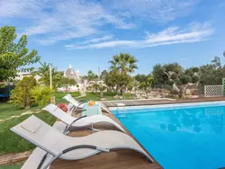 Ferienhaus Trullo für Ferien in Apulien in San Michele Salentino - 5 Personen, Hund nicht erlaubt