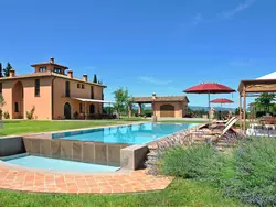 Bild zur gratis inserierten Ferienwohnung Villa mit privatem Pool zwischen Pisa und Volterra.