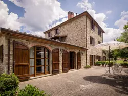 Bild zur gratis inserierten Ferienwohnung Villa mit privatem Pool in der Nähe von Cortona.