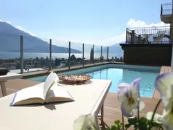 Bild zur gratis inserierten Ferienwohnung Jugendstilvilla mit Blick auf den Comer See.