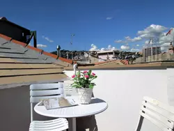 Bild zur gratis inserierten Ferienwohnung Wohnung 'Goliath' mit Terrasse.