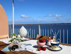 Bild zur gratis inserierten Ferienwohnung mit Terrasse.