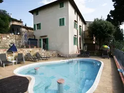 Ferienhaus Ferienvilla 'Antica Pietra' mit eigenem Pool in Montaione - 12 Personen, Hund erlaubt