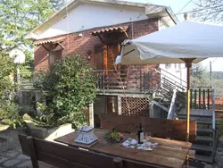 Bild zur gratis inserierten Ferienwohnung Wohnung 'Pink Holly' mit Terrasse.