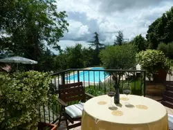 Bild zur gratis inserierten Ferienwohnung Villa mit privatem Pool in der Nähe von Santa Vittoria.