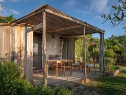 Ferienwohnung 'Casa del Sole' mit Gemeinschaftspool in Manciano - 3 Personen, Hund erlaubt