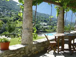 Ferienwohnung Drei-Zimmer-Wohnung La Mucca in Gignod in Gignod - 4 Personen, Hund erlaubt