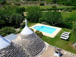 Ferienhaus Trullo auf dem Lande in Ostuni mit privatem Pool in Ostuni - 4 Personen, Hund erlaubt