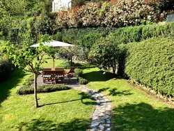 Ferienwohnung Wohnung mit privatem Garten in Villa in La Spezia - 2 Personen, Hund erlaubt