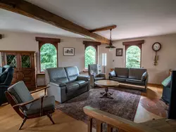 Bild zur gratis inserierten Ferienwohnung Gemütliches Haus mit eingezäuntem Garten.