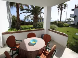 Bild zur gratis inserierten Ferienwohnung Appartement in Torrox Costa mit Großem gemeinsamem Pool und Meerblick.