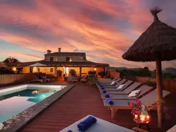 Bild zur gratis inserierten Ferienwohnung Große Villa auf dem Lande in der Nähe von Pollensa..