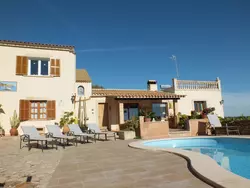 Ferienhaus Finca Es Cau, mit Schwimmbad, Meerblick und Wifi in Manacor (Llevant) - 8 Personen, Hund nicht erlaubt