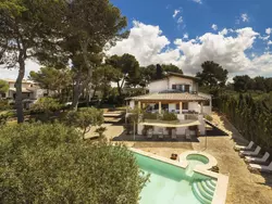 Ferienhaus Charmante Familienvilla am Meer von Son Veri in Llucmajor (Migjorn) - 9 Personen, Hund erlaubt