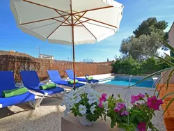 Ferienhaus Schöne Villa mit Pool und Garten in Calvià (Serra de Tramuntana) - 8 Personen, Hund nicht erlaubt