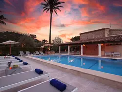 Bild zur gratis inserierten Ferienwohnung Beeindruckende große Villa in der Nähe von Cala San Vicente.