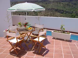 Ferienhaus "Casa Tulipan" mit eigener Terrasse in Albuñuelas (Comarca del Valle de Lecrín) - 4 Personen, Hund erlaubt