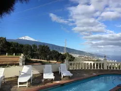 Ferienwohnung Wohnung mit Gemeinschaftspool und Panoramablick in Santa Úrsula - 2 Personen, Hund erlaubt