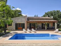Ferienhaus Moderne Villa mit privatem Pool in Crestatx in Sa Pobla (Raiguer) - 6 Personen, Hund nicht erlaubt