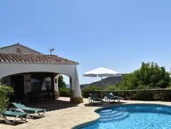 Ferienhaus Finca Algarabia mit privatem Pool in Cómpeta (La Axarquía) - 4 Personen, Hund erlaubt
