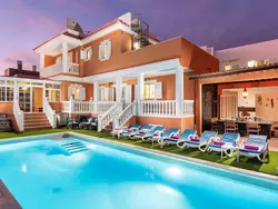 Ferienhaus Villa Naranja mit beheiztem Pool und Meerblick in Adeje - 8 Personen, Hund nicht erlaubt