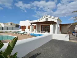Ferienhaus Private Villa mit Pool in Playa Blanca in Yaiza - 4 Personen, Hund nicht erlaubt