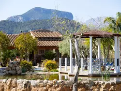 Ferienhaus Finca mit Tennisplatz und Schwimmbad in Binissalem (Raiguer) - 8 Personen, Hund nicht erlaubt