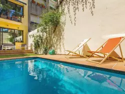 Bild zur gratis inserierten Ferienwohnung Wohnung in Gracia mit privatem Pool.