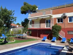 Ferienhaus "Villa Lagem in Cubelles (Garraf) - 10 Personen, Hund erlaubt