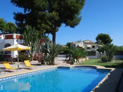 Ferienhaus Ferienvilla, Seeblick, privater Pool und Parkplatz in Teulada (la Marina Alta) - 6 Personen, Hund nicht erlaubt
