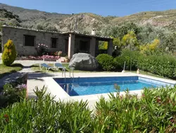 Ferienhaus mit umzaunten Garten und privat Pool in der Nähe von Granada in Órgiva (Comarca de la Alpujarra Granadina) - 4 Personen, Hund nicht erlaubt