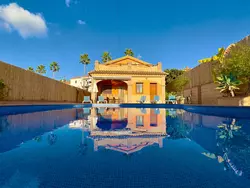 Bild zur gratis inserierten Ferienwohnung Charmantes Ferienhaus mit Grill und Schwimmingpool.