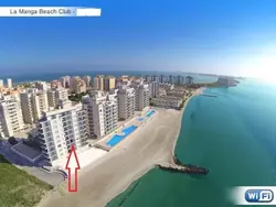 Bild zur gratis inserierten Ferienwohnung mit Gemeinschaftspool.