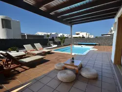 Bild zur gratis inserierten Ferienwohnung Nettes Ferienhaus in Playa Blanca.