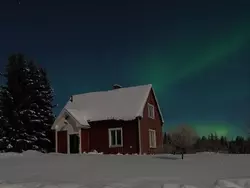 Bild zur gratis inserierten Ferienwohnung in Sorsele mit Gemeinsamem Garten.