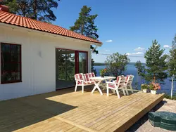 Bild zur gratis inserierten Ferienwohnung Schönes Ferienhaus am See Runn.
