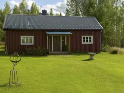 Ferienhaus am Wald mit Kaminofen und Veranda in Umeå kommun - 2 Personen, Hund erlaubt