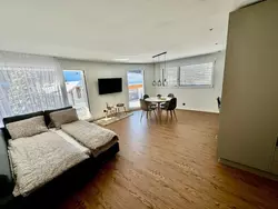 Bild zur gratis inserierten Ferienwohnung Moderne Ferienwohnung HEIMATLI mit 1 Schlafzimmer.