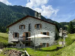 Ferienhaus Maiensäss 5.5 Zi. freistehend und romantisch in Bernina - 8 Personen, Hund erlaubt