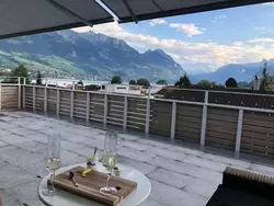 Ferienwohnung Penthouse Alpenblick (6 Erwachsene & 3 Kinder) in Sarnen - 6 Personen, Hund nicht erlaubt