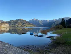 Bild zur gratis inserierten Ferienwohnung Moekki - finnisches Ambiente am Sihlsee.