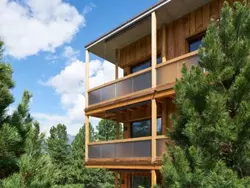 Bild zur gratis inserierten Ferienwohnung Alpine Lodge 4-Bett-Wohnung - Chesa a la Punt.