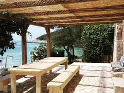 Bild zur gratis inserierten Ferienwohnung Steinhaus am Wasser - OFF THE GRID ESCAPE.