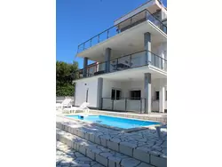 Bild zur gratis inserierten Ferienwohnung Appartement mit Terrasse, Meerblick, Jacuzzi, Außenpool.